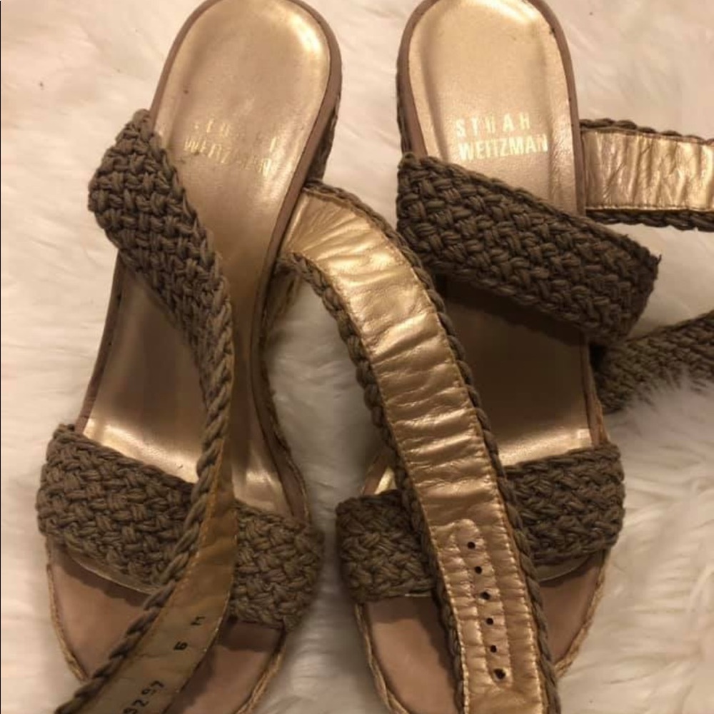 Platform summer shoes wedges Stuart Weitzman